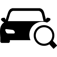 slep vozila na tehnicki pregled icon